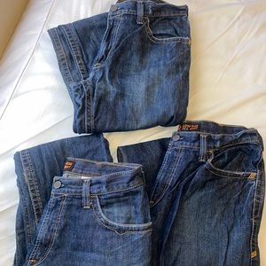 Ariat work FR low rise M4 boot jeans